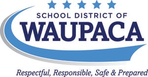 School District of Waupaca Logo