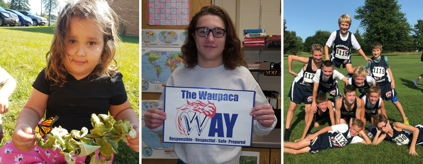 Three Student Pictures