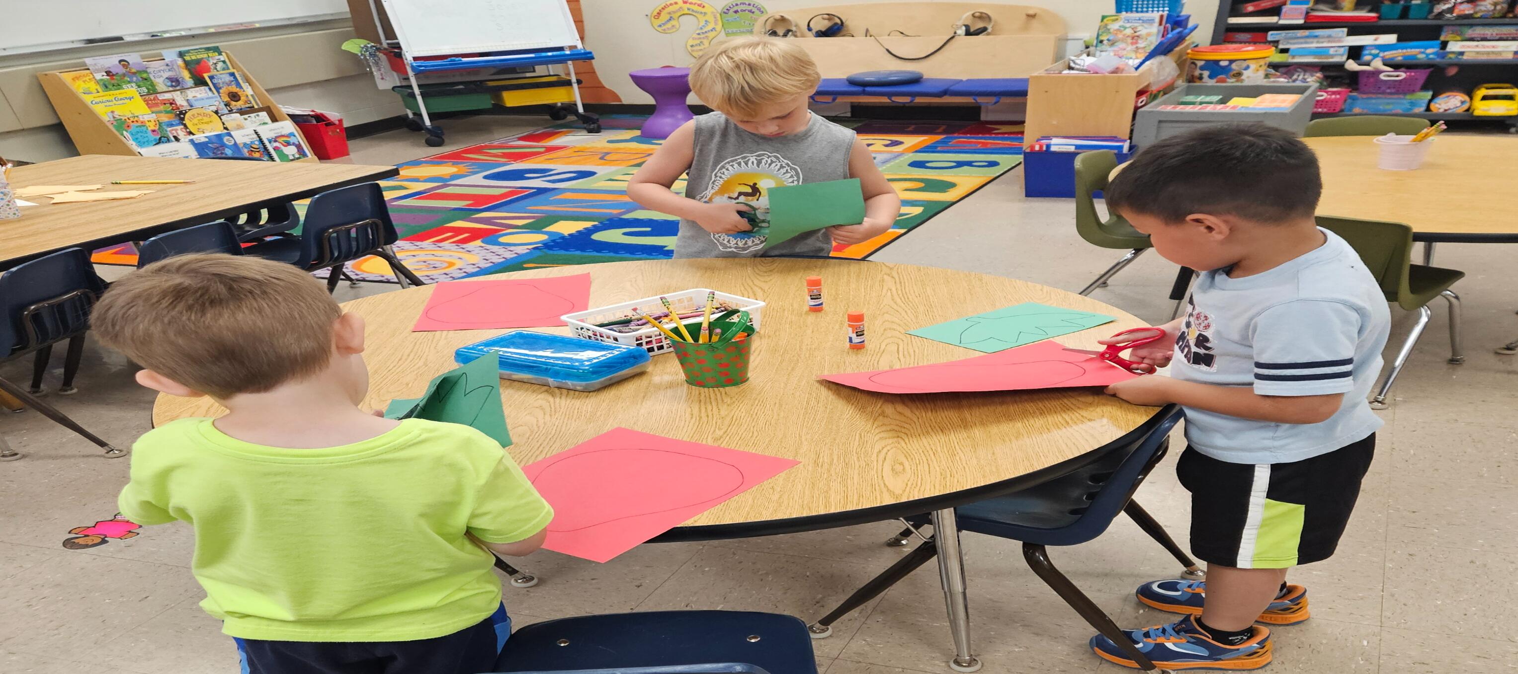 Kindergarten students